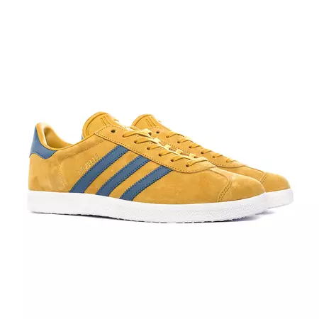 Adidas Originals Gazelle (Nomad Yellow/Core Blue/Footwear White)