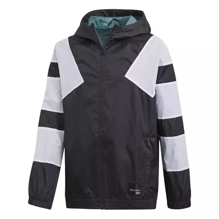 Adidas Originals Junior Equipament Windbreaker (Black/White)