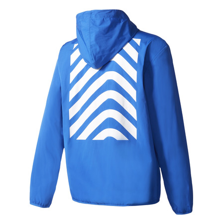 Adidas Originals NYC Herringbone Windbreaker (blue/white)