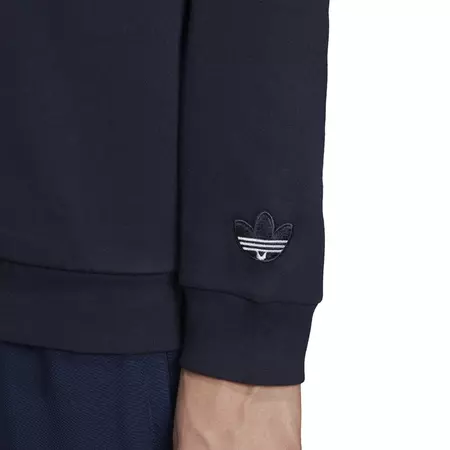 Adidas Originals Outline Trefoil Crew Fleece