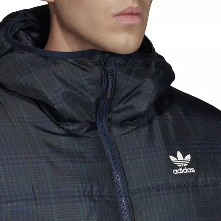 Adidas Originals Padded Tartan Jacket