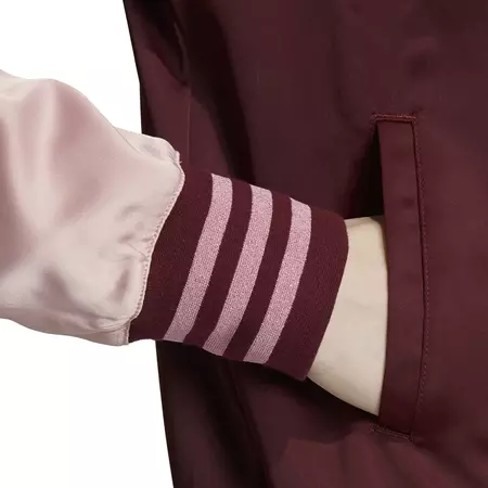 Adidas Originals Satin Bomber Track Top