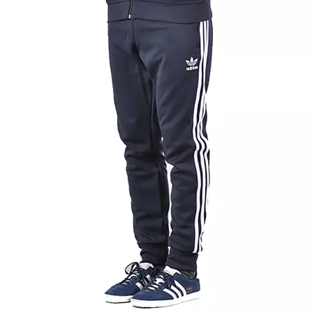 Adidas Originals Superstar Cuffed Track Pant (Navy)