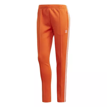 ADIDAS ORIGINALS SUPERSTAR TRACK PANTS W (ORANGE)