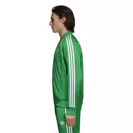 Adidas Originals Superstar Track Top (Green)
