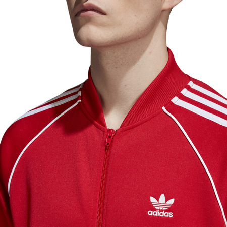 Adidas Originals Superstar Track Top (scarlet/ White)