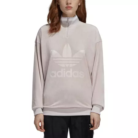 Adidas Originals Sweater Half Zip W (ice purple)