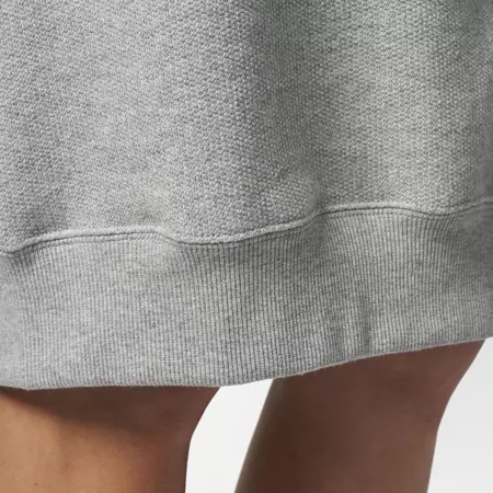 Adidas Originals Trefoil Crew Dress Medium Grey
