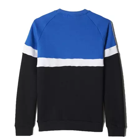 Adidas Originals Trefoil Flock Crew Junior (Blue/White/Black)