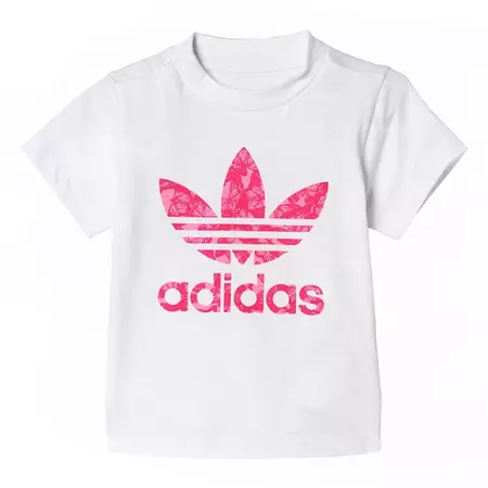 Adidas Originals Trefoil Logo "Butterfly" Infants Tee (white/multicolor)