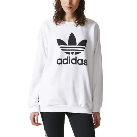 Adidas Originals Trefoil Sweatshirt W (white/black)