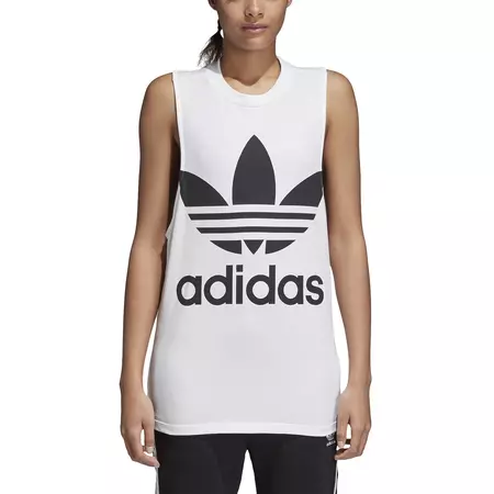 Adidas Originals Trefoil Tank (White)