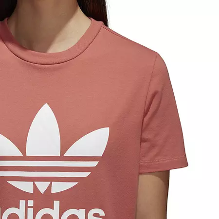 Adidas Originals Trefoil Tee W (Trace/Scarlet)