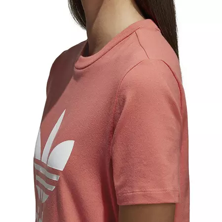 Adidas Originals Trefoil Tee W (Trace/Scarlet)