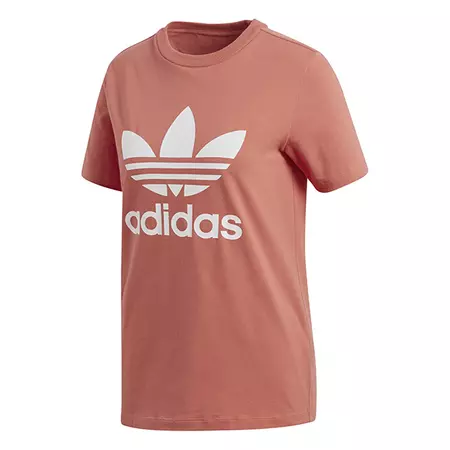Adidas Originals Trefoil Tee W (Trace/Scarlet)