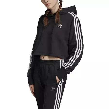 Adidas Originals Women Cropped Hoodie