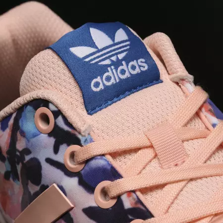 Adidas Originals ZX Flux J "Haru" (Coral/Footwear White)