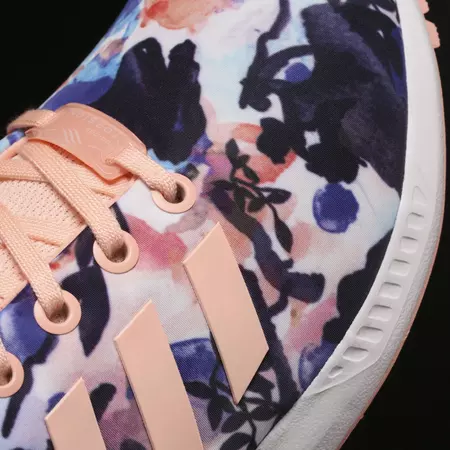 Adidas Originals ZX Flux J "Haru" (Coral/Footwear White)