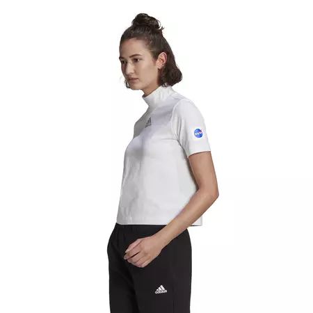 Adidas Sportswear Space Race Tee W "White"