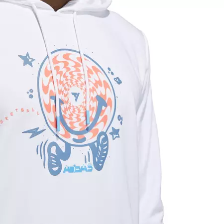 Adidas Trae Young Illusion Hoodie "White"