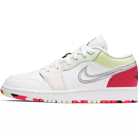 Air Jordan 1 Low (GS) "White Glow"