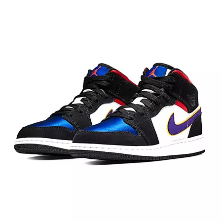 Air Jordan 1 Mid SE (GS) "Globetrotters"