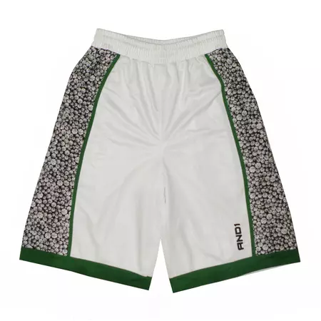 And 1 Short Boldo (blanco/verde/gris)