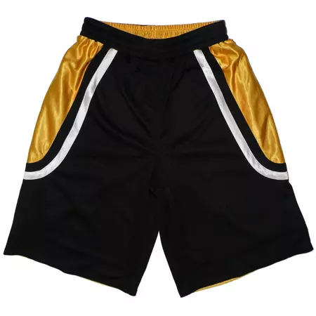 And1 Short Reversible Brandon (black/yellow)