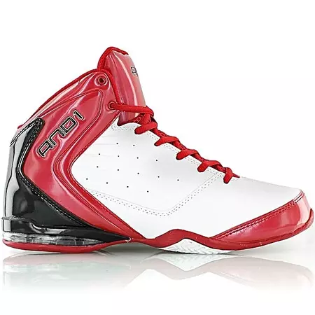 And1 Master Mid 2 Niño (blanco/rojo/gris)