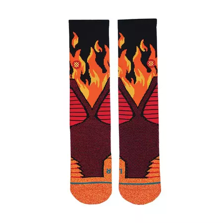 Chaussettes Stance Basket Pyro