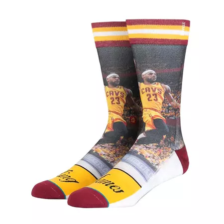 Chaussettes Stance King James Cleveland Cavaliers