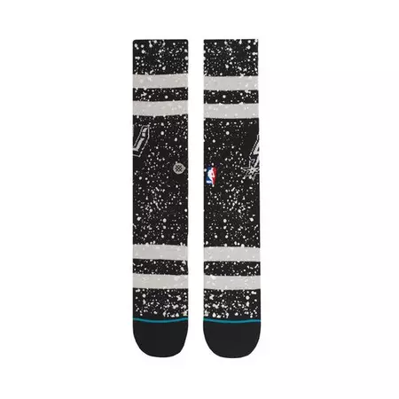 Stance NBA Hardwood Overspray Spurs Socks