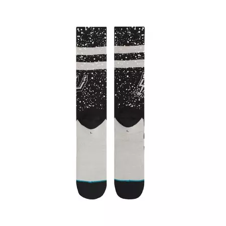 Stance NBA Hardwood Overspray Spurs Socks