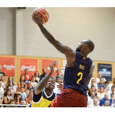 Réplique t-shirt Barcelona Basket  #2# Rice
