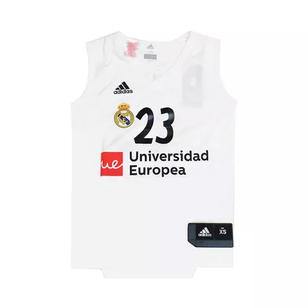Camiseta Niño Réplica Sergio Llull #23# R. Madrid 2018/19 (1ª Equipación)