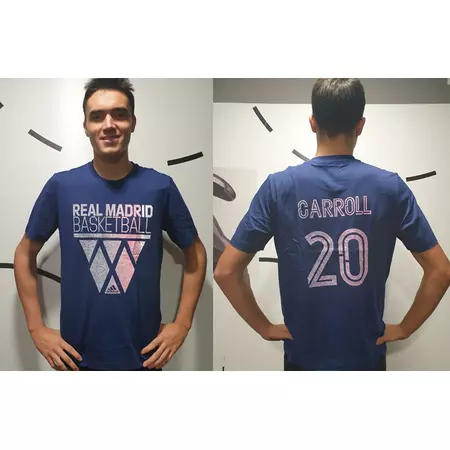 Camiseta Real Madrid Basket Carroll # 20 #