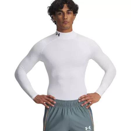 T-shirt UA ColdGear® Armour Comp "Blanc"