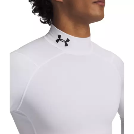 T-shirt UA ColdGear® Armour Comp "Blanc"
