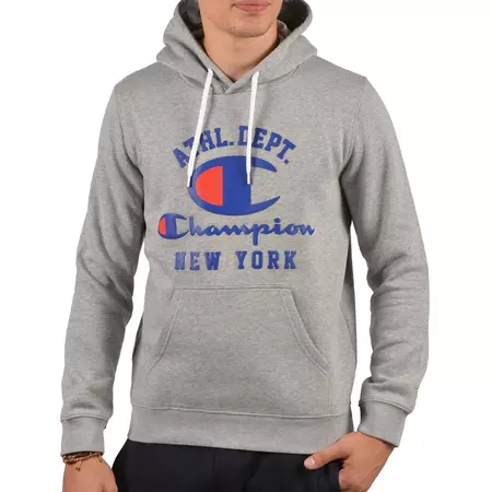 Champion Athletic Department NY Logo Hooded
