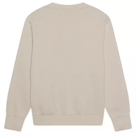 Champion Embroidered Big Logo Crewneck Sweatshirt "Beige"