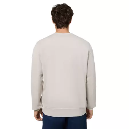 Champion Embroidered Big Logo Crewneck Sweatshirt "Beige"