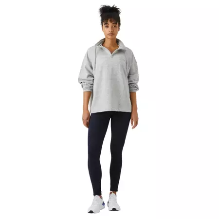 Champion Half Zip Sweatshirt "Ligh Grey"