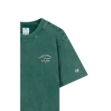 Champion Icon Men’s Washed Crewneck T-Shirt "Forest Green"