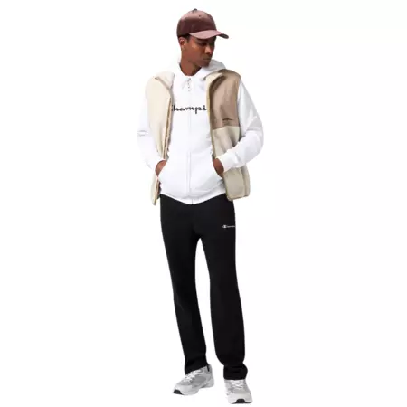 Champion Icons Men’s Straight Hem Fleece Pants "Black"