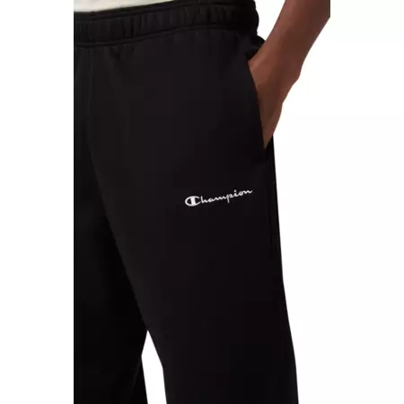 Champion Icons Men’s Straight Hem Fleece Pants "Black"