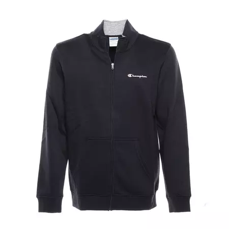 Champion Basic Athletic Full-Zip Easy Fit Jacket (navy/oxford grey)