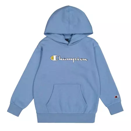 Champion Kids Graphic Fleece Hoodie "Teal Blue"