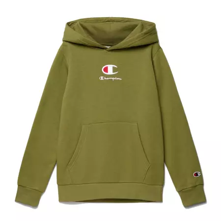 Champion Kids Rochester Hooded Sweatshirt "Olive Green"