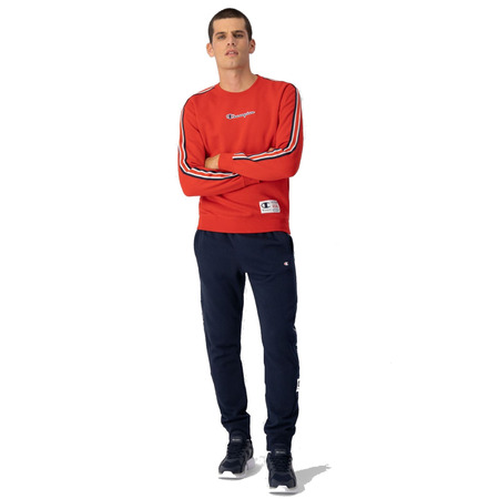 Champion Legacy Basketball Contrast Details Fleece Sweatshirt "Red"