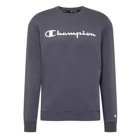 Champion Legacy Scrip Big Logo Crewneck Sweats "Ash Grey"